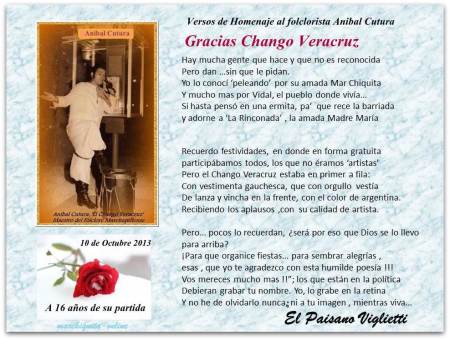 Gracias Chango Veracruz - Eduardo Cesar  Paisano Viglietti